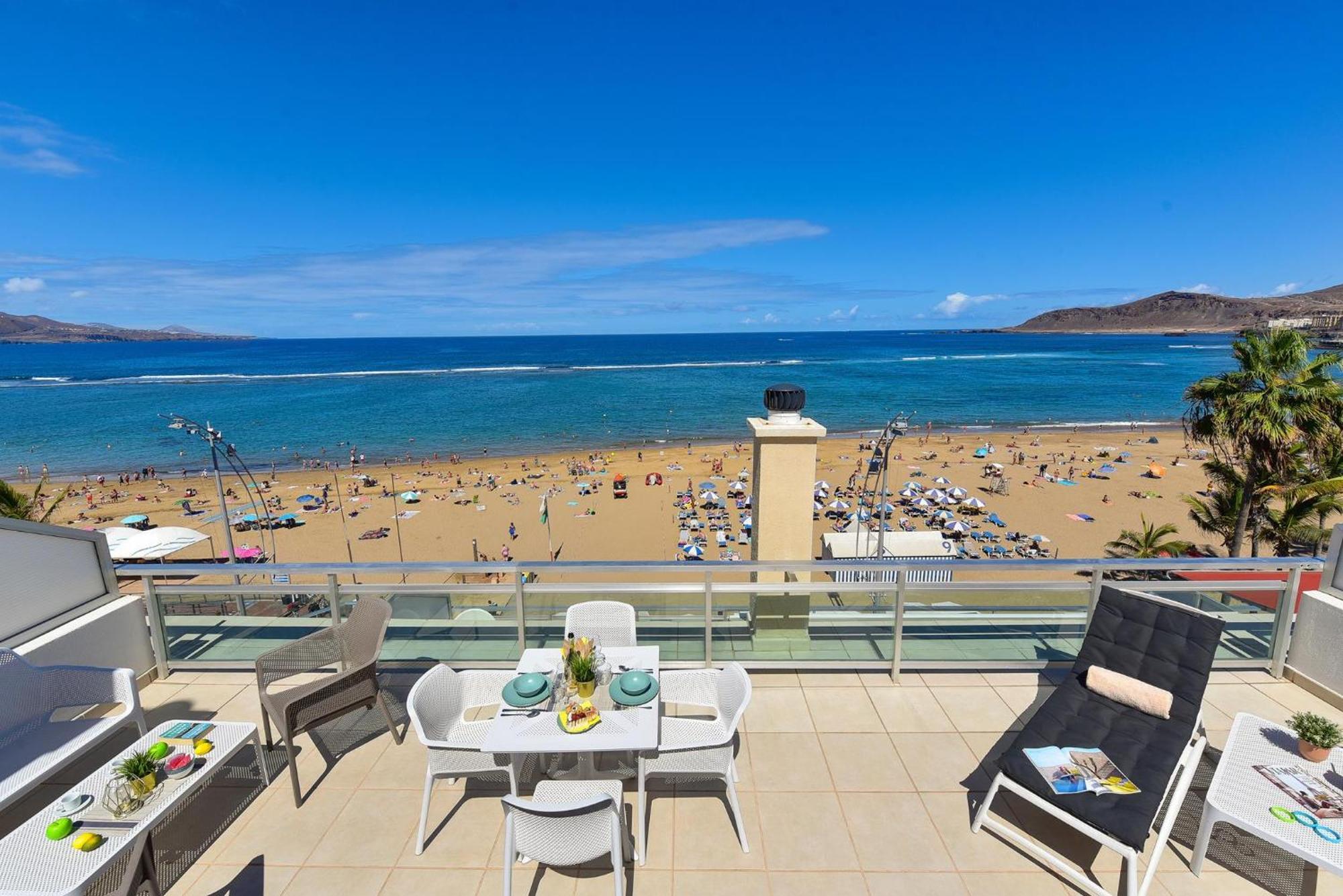 Apartment Over The Sea Las Canteras Mc Las Palmas de Gran Canaria Exterior foto