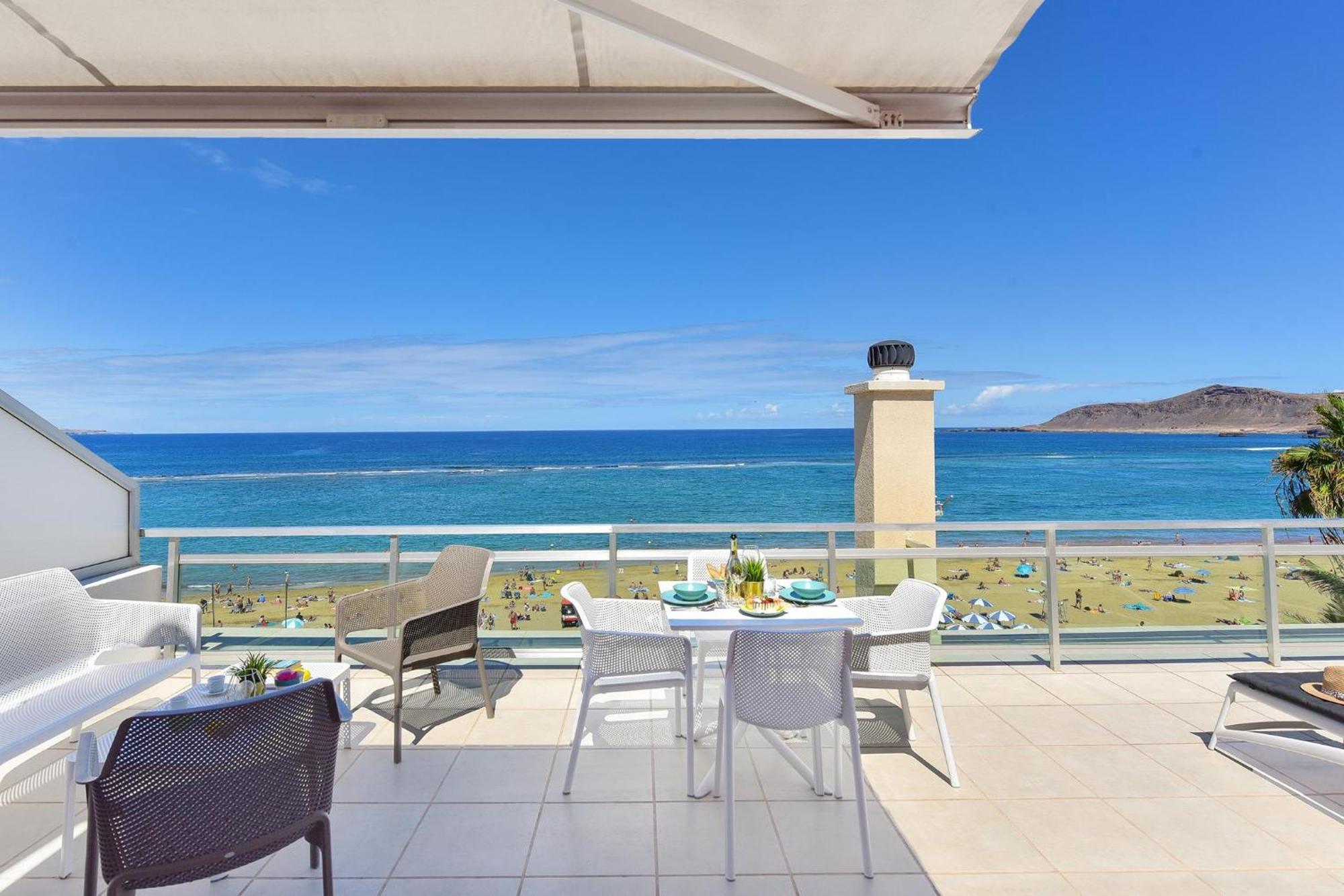 Apartment Over The Sea Las Canteras Mc Las Palmas de Gran Canaria Exterior foto
