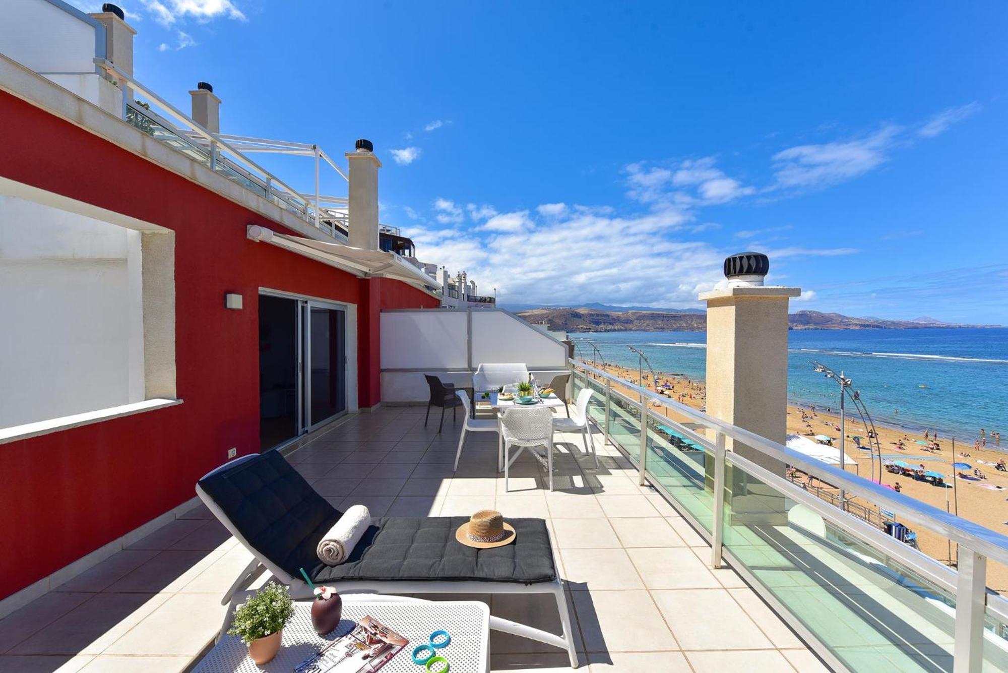 Apartment Over The Sea Las Canteras Mc Las Palmas de Gran Canaria Exterior foto