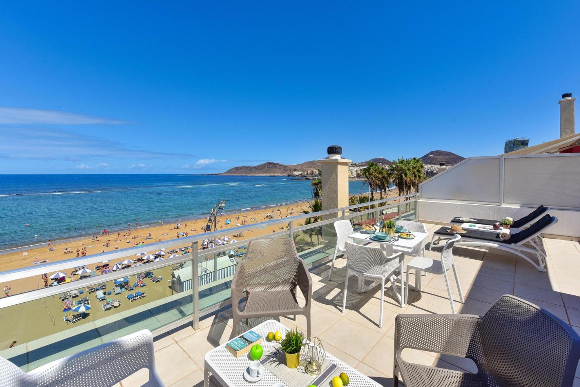 Apartment Over The Sea Las Canteras Mc Las Palmas de Gran Canaria Exterior foto